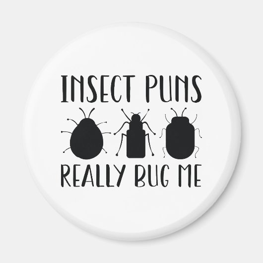 Insecte Puns is me echt bedut Magneet (Voorkant)