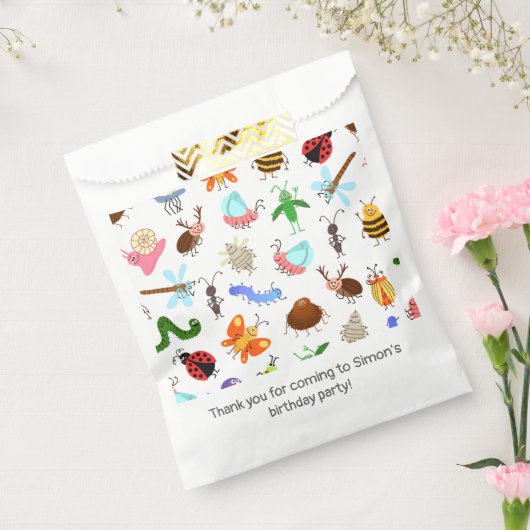 Insecten Bugs Bedankzakje (Gezegeld)