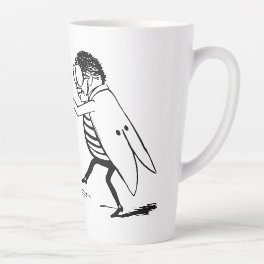  insecten dansen; blauw flesvliegen latte mok (Rechts)