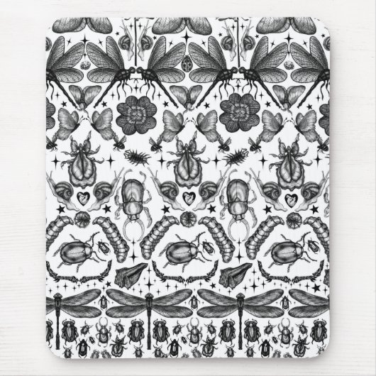 Insecten en bugs muismat (Voorkant)