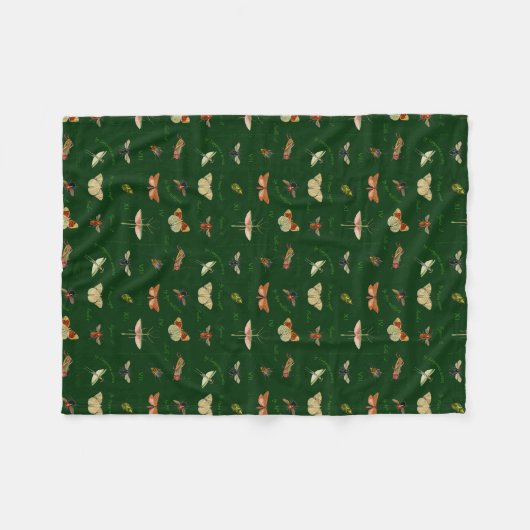  Insecten Fleece Deken (Voorkant (Horizontaal))