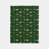 Insecten Fleece Deken (Voorkant)
