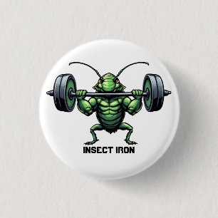 Insecten IJzer Ronde Button 3,2 Cm