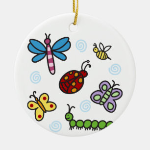 Insecten Keramisch Ornament