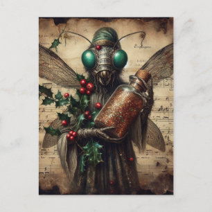 Insecten Kerstfee Briefkaart