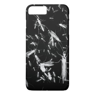 Insecten op zwart iPhone 8 plus / 7 plus hoesje