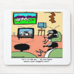 Insecten Ouders Grappige Cartoon Muismat