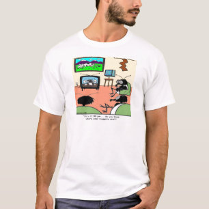 Insecten Ouders Grappige Cartoon T-shirt