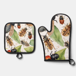 Insecten Ovenwant & Pannenlap Set