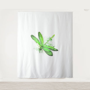 Insectenlibel libellen gezegde citaatgeschenk wandkleed