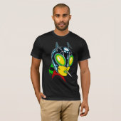 Insectra™/Kosmische kleuren T-shirt (Voorkant volledig)