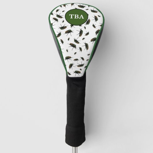 Insects Golf Head Hoesje Golfheadcover (Voorkant)