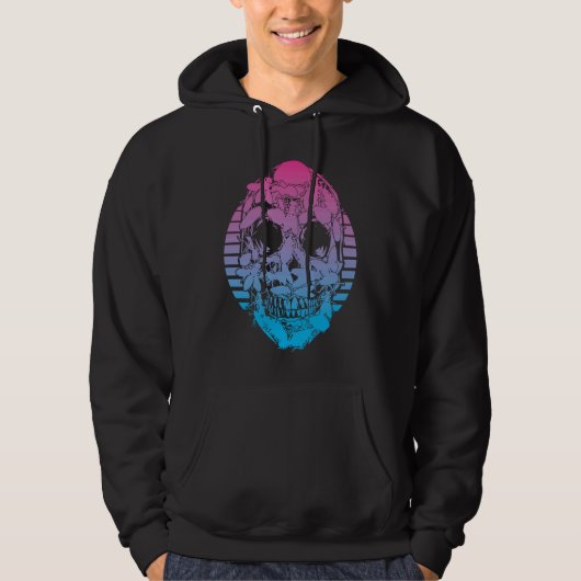 insects Vaporwave Aesthetic Hoodie (Voorkant)