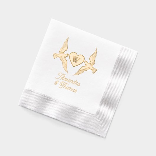 Inséparables 1 Monogramme cardiaque initial Nom du (Gauche)