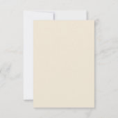 Inséparables Bunting mariage RSVP - gris jaune (Dos)
