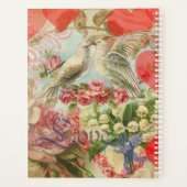 Inséparables Coeur antique Vintage (Dos)