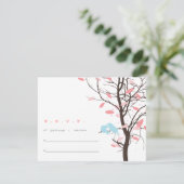 Inséparables dans Arbre RSVP - Rose et Bleu (Debout devant)