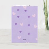 Inséparables en vol – Une carte de Saint-Valentin  (Dos)