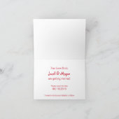 Inséparables Enregistrer la carte Date (Intérieur)