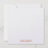 Inséparables : Invitations Fiançailles (Dos)