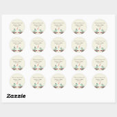Inséparables Mariage Favor Stickers / Enveloppe Sc (Feuille)