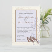 Inséparables 'n Lace - Faire-part de mariage Periw (Debout devant)