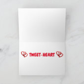 **INSÉPARABLES POUR DIRE QUE JE T'AIME** CARTE D'A (Intérieur)