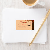 Inséparables qui tombent du coeur Étiquettes de ad (En situation)