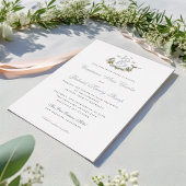 Inséparables "S" Faire-part de mariage à huile de 