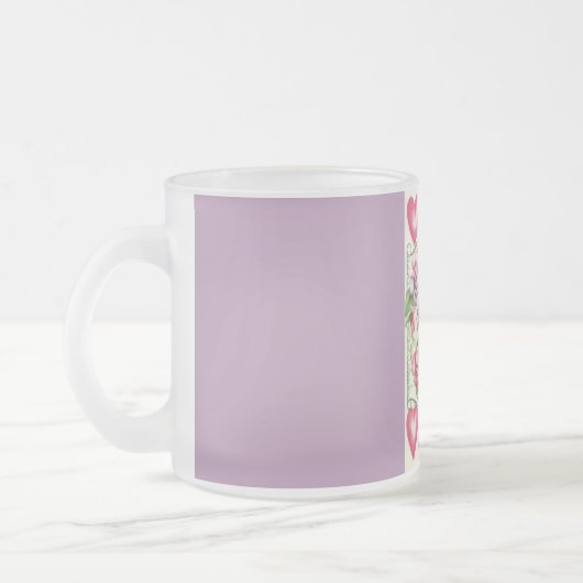 inséparables Vintage Valentine Mug (Gauche)