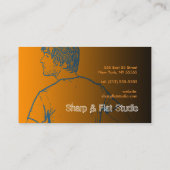 Insérer un modèle de carte de visite photo 3 (Dos)