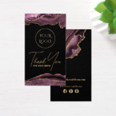Insérez le paquet d'agate de mauve foncé (Bureau)