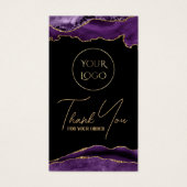 Insérez le paquet d'agrafes mauve et or (Devant)