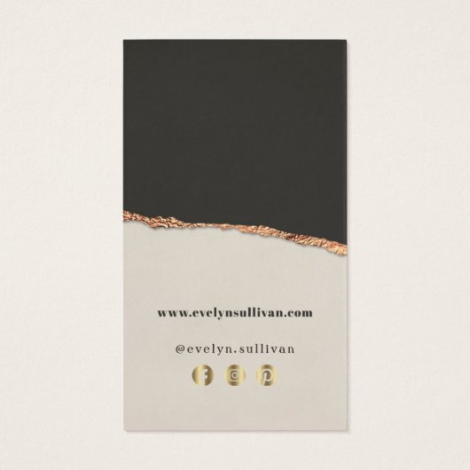 Insérez le paquet de papier brillant noir or (Dos)