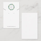 Insérez votre carte d'affichage d'écoute de logo (Devant / Derrière)