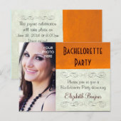 INSERT DE PHOTO ~ Carte postale / Bachelorette d'i (Devant / Derrière)