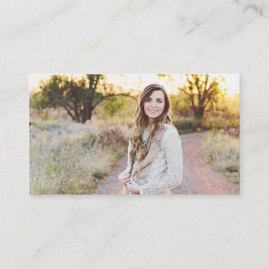 Insertion de carte nominative d'obtention du (Dos)