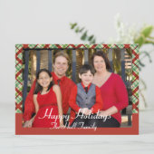 Insertion de la carte photo de Noël (Debout devant)