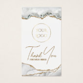 Insertion de package d'agate blanc (Devant)