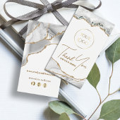 Insertion de package d'agate blanc