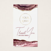 Insertion de package d'agate de mauve (Devant)