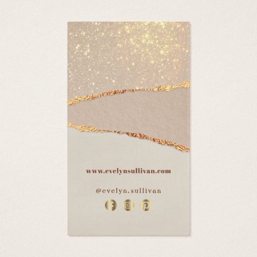 Insertion de papier déchiré Shimmer (Dos)