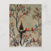 INSERTION de PHOTO de carte postale de ~ de nid (Devant)