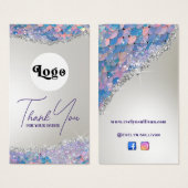 Insertion de séquence de parties scintillant de si (Devant & derrière)