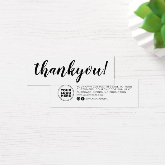 Insertion d'ordre de Merci d'entreprise de script (Bureau)