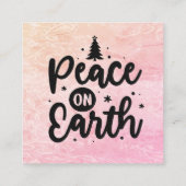 Insertions de carte pour cartes faites main Noël (Dos)