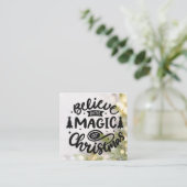 Insertions de carte pour cartes faites main Noël (Debout devant)