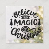 Insertions de carte pour cartes faites main Noël (Devant)