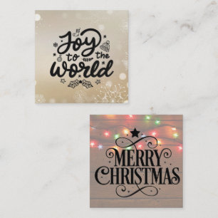 Insertions de carte pour cartes faites main Noël