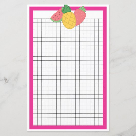 Insertions de planificateurs de papier tropicaux (Devant)